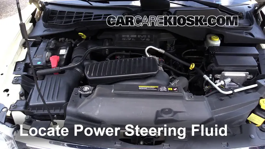 2008 Chrysler Aspen Limited 5.7L V8 Power Steering Fluid
